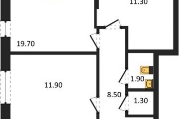 Фото №1: 3-комнатная квартира 73 м² - Краснодар, мкр. Прикубанский внутригородской округ, 