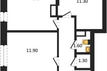 Фото №1: 3-комнатная квартира 72 м² - Краснодар, мкр. жилой комплекс Самолёт-6, 