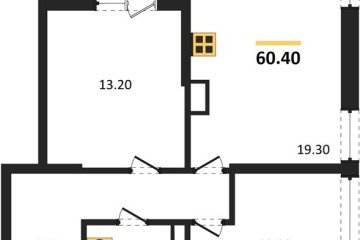 Фото №1: 2-комнатная квартира 60 м² - Краснодар, мкр. жилой комплекс Самолёт-6, 