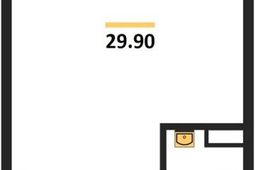 Фото №1: Студия 29 м² - Краснодар, мкр. жилой комплекс Самолёт-6, 