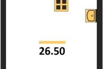 Фото №1: Студия 26 м² - Краснодар, мкр. жилой комплекс Самолёт-6, 
