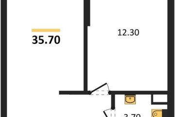 Фото №1: 1-комнатная квартира 35 м² - Краснодар, мкр. жилой комплекс Самолёт-6, 