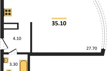 Фото №1: Студия 35 м² - Краснодар, мкр. жилой комплекс Самолёт-6, 