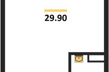 Фото №1: Студия 29 м² - Краснодар, мкр. жилой комплекс Самолёт-6, 