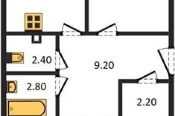 Фото №1: 3-комнатная квартира 82 м² - Краснодар, мкр. жилой комплекс Самолёт-6, 