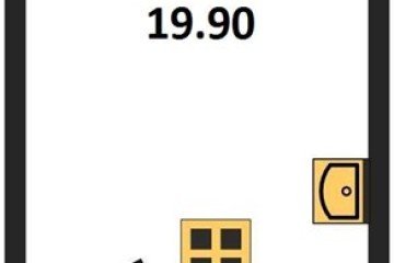 Фото №1: Студия 19 м² - Краснодар, мкр. жилой комплекс Самолёт-6, 