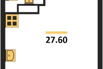 Фото №1: Студия 27 м² - Краснодар, мкр. жилой комплекс Самолёт-6, 