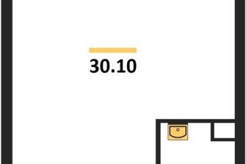 Фото №1: Студия 30 м² - Краснодар, мкр. жилой комплекс Самолёт-6, 