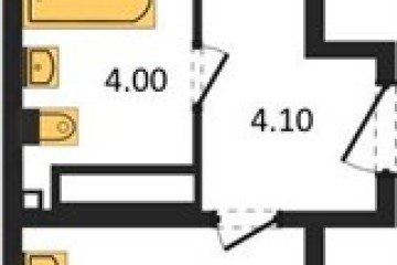 Фото №1: 1-комнатная квартира 45 м² - Краснодар, мкр. жилой комплекс Самолёт-6, 