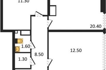 Фото №1: 3-комнатная квартира 75 м² - Краснодар, мкр. жилой комплекс Самолёт-6, 