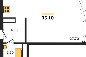 Фото №1: Студия 35 м² - Краснодар, мкр. жилой комплекс Самолёт-6, 