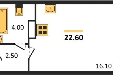 Фото №1: Студия 22 м² - Краснодар, мкр. Прикубанский внутригородской округ, 