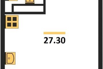 Фото №1: Студия 27 м² - Краснодар, мкр. Прикубанский внутригородской округ, 