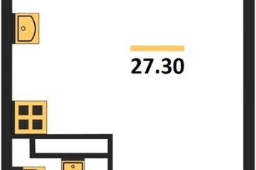 Фото №1: Студия 27 м² - Краснодар, мкр. Прикубанский внутригородской округ, 
