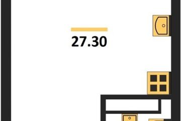 Фото №1: Студия 27 м² - Краснодар, мкр. Прикубанский внутригородской округ, 