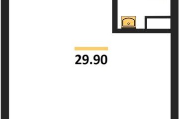 Фото №1: Студия 29 м² - Краснодар, мкр. Прикубанский внутригородской округ, 