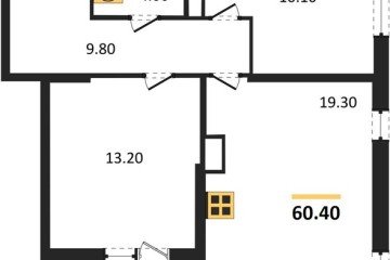 Фото №1: 2-комнатная квартира 60 м² - Краснодар, мкр. Прикубанский внутригородской округ, 