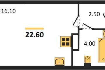 Фото №1: Студия 22 м² - Краснодар, мкр. жилой комплекс Самолёт-6, 