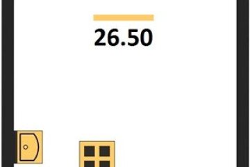 Фото №1: Студия 26 м² - Краснодар, мкр. жилой комплекс Самолёт-6, 
