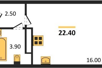 Фото №1: Студия 22 м² - Краснодар, мкр. жилой комплекс Самолёт-6, 