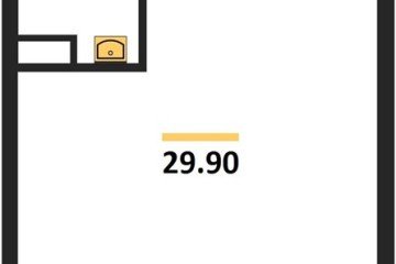 Фото №1: Студия 29 м² - Краснодар, мкр. жилой комплекс Самолёт-6, 