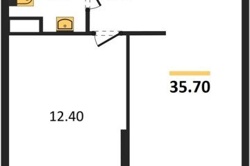 Фото №1: 1-комнатная квартира 35 м² - Краснодар, мкр. жилой комплекс Самолёт-6, 