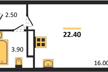 Фото №1: Студия 22 м² - Краснодар, мкр. жилой комплекс Самолёт-6, 