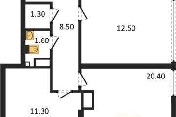 Фото №1: 3-комнатная квартира 75 м² - Краснодар, мкр. жилой комплекс Самолёт-6, 