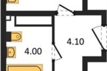 Фото №1: 1-комнатная квартира 43 м² - Краснодар, мкр. жилой комплекс Самолёт-6, 