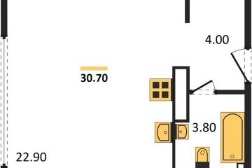 Фото №1: Студия 30 м² - Краснодар, мкр. жилой комплекс Самолёт-6, 