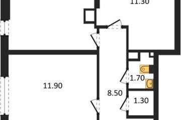 Фото №1: 3-комнатная квартира 73 м² - Краснодар, мкр. Прикубанский внутригородской округ, 