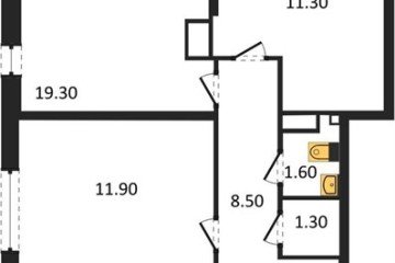 Фото №1: 3-комнатная квартира 72 м² - Краснодар, мкр. Прикубанский внутригородской округ, 