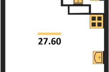 Фото №1: Студия 27 м² - Краснодар, мкр. Прикубанский внутригородской округ, 