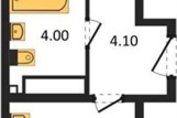 Фото №1: 1-комнатная квартира 43 м² - Краснодар, мкр. Прикубанский внутригородской округ, 