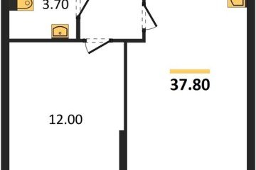 Фото №1: 1-комнатная квартира 37 м² - Краснодар, мкр. Прикубанский внутригородской округ, 