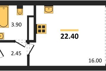 Фото №1: Студия 22 м² - Краснодар, мкр. Прикубанский внутригородской округ, 