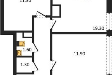 Фото №1: 3-комнатная квартира 72 м² - Краснодар, мкр. Прикубанский внутригородской округ, 