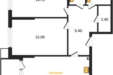 Фото №1: 2-комнатная квартира 70 м² - Краснодар, мкр. Прикубанский внутригородской округ, 