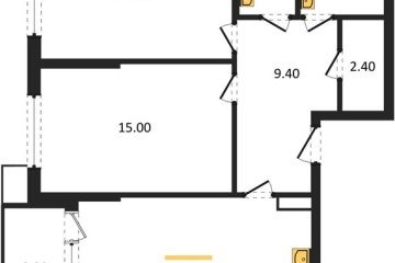 Фото №1: 2-комнатная квартира 70 м² - Краснодар, мкр. Прикубанский внутригородской округ, 