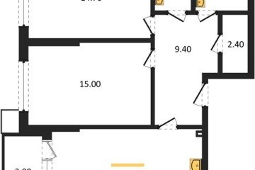 Фото №1: 2-комнатная квартира 70 м² - Краснодар, мкр. Парк Победы, 