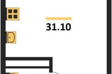Фото №1: Студия 30 м² - Краснодар, мкр. Центральный внутригородской округ, 