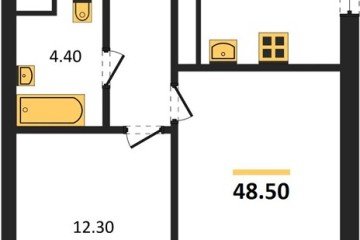 Фото №1: 2-комнатная квартира 48 м² - Краснодар, мкр. Центральный внутригородской округ, 