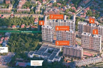 Фото №2: 4-комнатная квартира 114 м² - Краснодар, мкр. жилой комплекс Все Свои, 