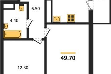 Фото №1: 2-комнатная квартира 48 м² - Краснодар, мкр. Центральный внутригородской округ, 