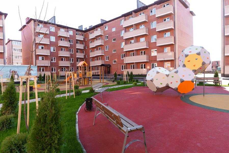 Фото №7: 1-комнатная квартира 34 м² - Яблоновский, жилой комплекс Дарград, ул. Тургеневское Шоссе, 33/5к38