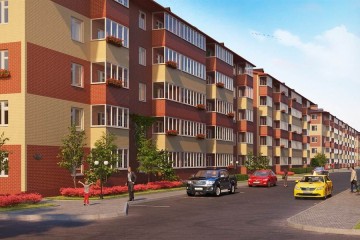 Фото №3: 3-комнатная квартира 61 м² - Яблоновский, мкр. жилой комплекс Дарград, ул. Тургеневское Шоссе, 33/5к41