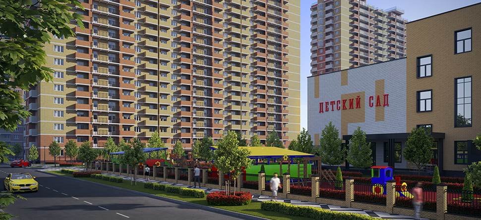 Фото №5: 2-комнатная квартира 61 м² - Краснодар, жилой комплекс Бауинвест, ул. Героя Владислава Посадского, 14/1