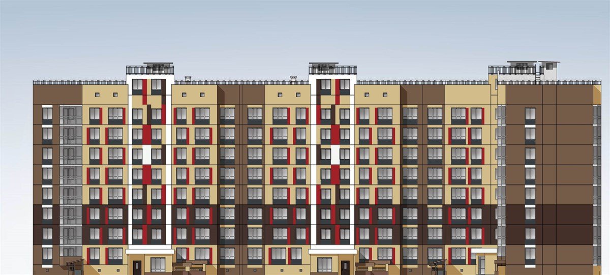 Фото №3: 2-комнатная квартира 65 м² - Берёзовый, Прикубанский внутригородской округ, мкр. жилой комплекс Молодёжный-2, ул. имени Профессора Малигонова, 48