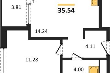 Фото №1: 1-комнатная квартира 35 м² - Краснодар, мкр. жилой квартал Патрики, 