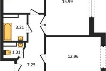 Фото №1: 3-комнатная квартира 76 м² - Краснодар, мкр. Музыкальный, ул. Российская, 257/7